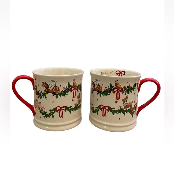 Cath Kidston CHRISTMAS Red Bow  Mug Holiday Tea Cup New - Picture 7 of 7